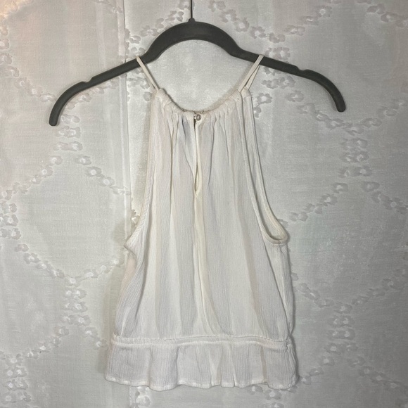 Divided by H&M white peplum top size 2 - Picture 2 of 4